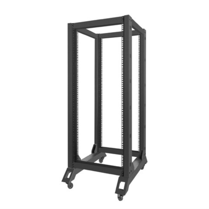 lanberg armario lanberg abierto rack 19pulgadas 27u -  600x800 negro