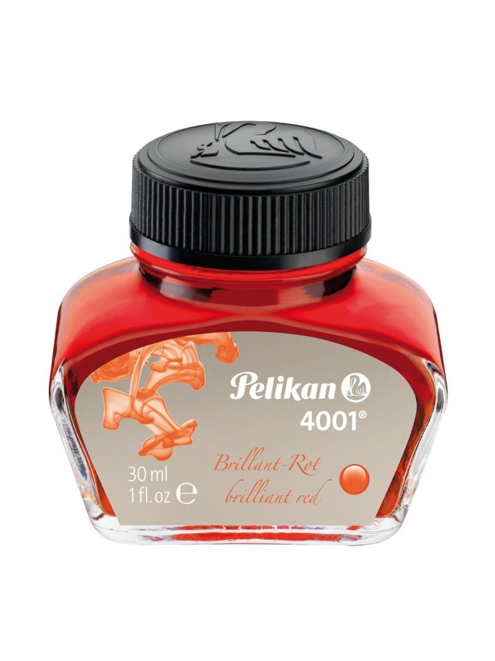 tintero pelikan 4001 30ml rojo