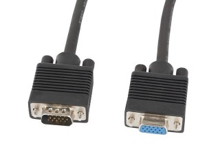 lanberg cable lanberg vga macho hembra ferrita negro 1.8 m