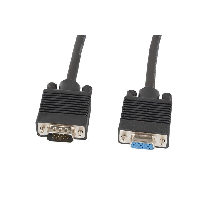 lanberg cable lanberg vga macho hembra ferrita negro 1.8 m