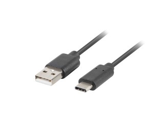 lanberg cable usb lanberg 2.0 macho -  usb tipo c macho quick charge 3.0 1.8m negro