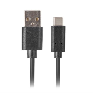 lanberg cable usb tipo c a usb 2.0 tipo a lanberg 3m - macho -  macho - negro