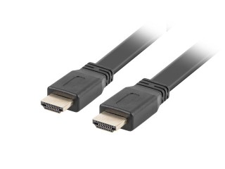 lanberg cable hdmi lanberg macho - macho v2.0 4k plano 5m negro