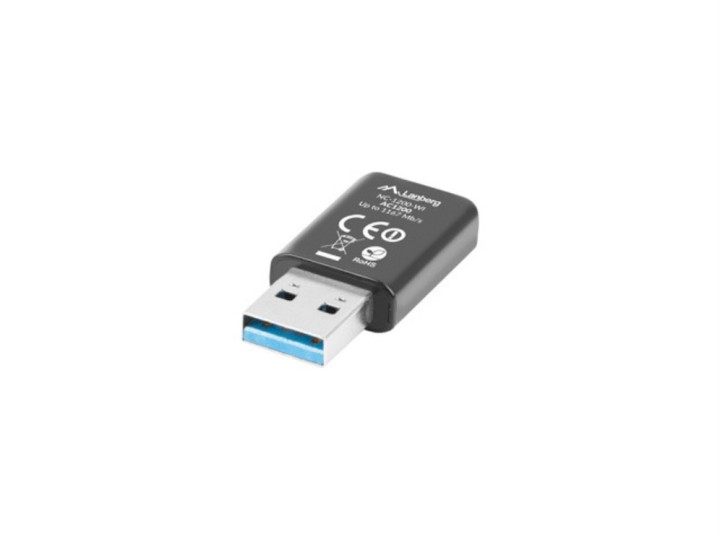 lanberg adaptador red lanberg usb wifi 1200 mb - s dual band