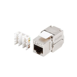 lanberg conector keystone lanberg cat.7 ftp rj45 180o toolless