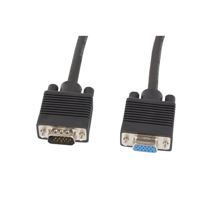 lanberg cable lanberg vga macho hembra ferrita negro 3 m
