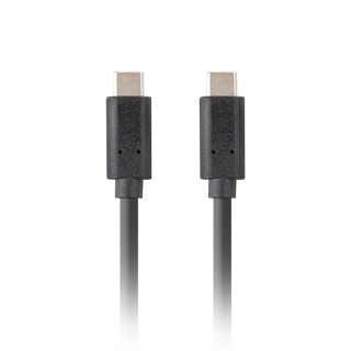 lanberg cable usb tipo c lanberg 1m - macho - macho - negro