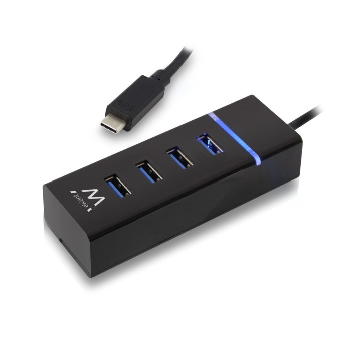 ewent hub ewent 4 puertos usb 3.2 - usb tipo c