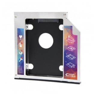 nanocable adaptador disco duro nanocable de 9.5mm para unidad optica portatil de 12.7mm