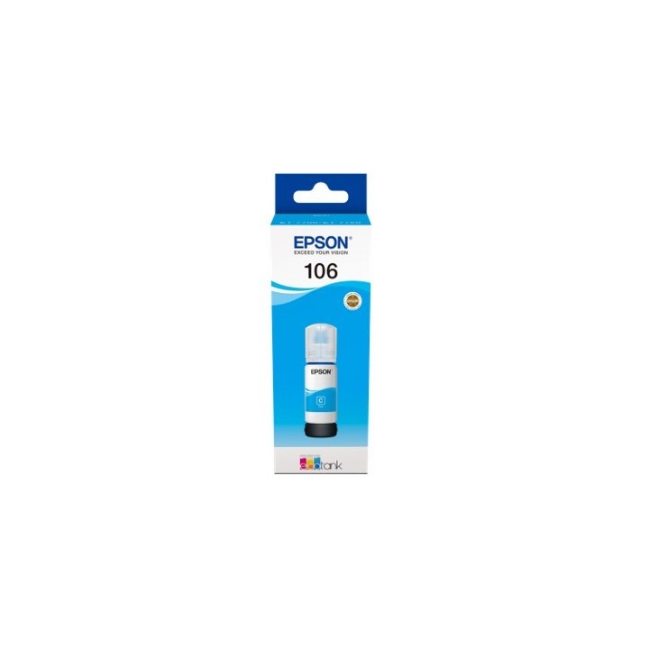 epson cartucho tinta epson c13t00r240 106 ecotank cyan ink et - 7700 - et - 7750