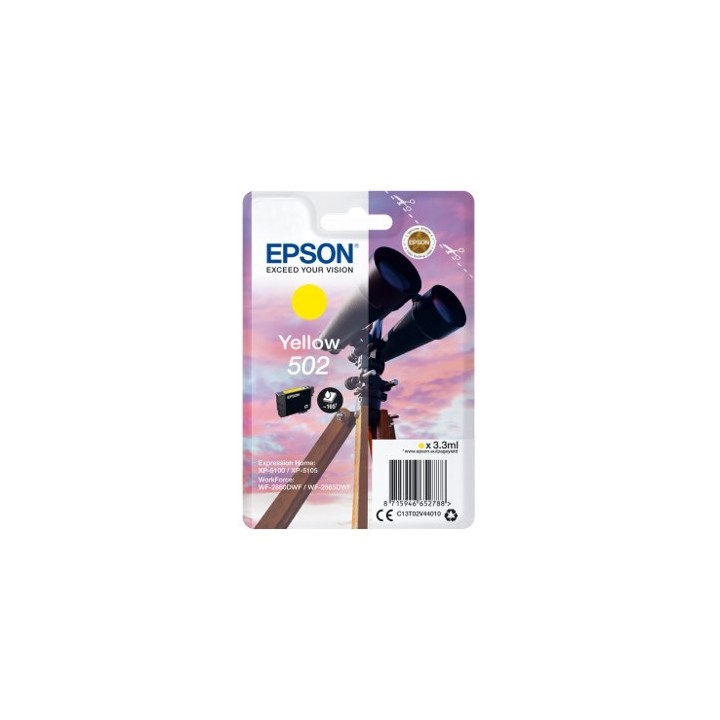 epson cartucho tinta epson t02v440 502 amarillo ink