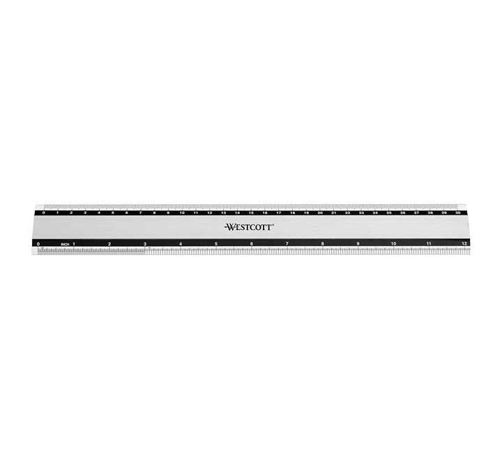 regla antidesliz. westcott aluminio 30cm
