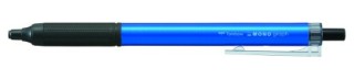 tombow boligrafo mono graph lite tinta aceite baja viscosidad. cuerpo azul. tinta negra. tombow bc-m