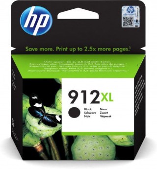 hp cartucho tinta hp 912xl negro oj 8022 (3yl84ae)