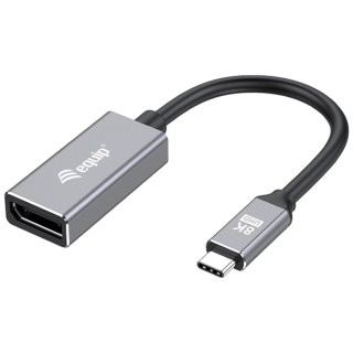 equip cable usb tipo c a displayport equip 1.4 8k macho - hembra 0.15m