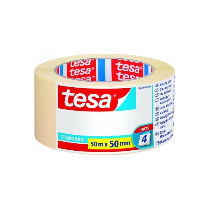 tesa cinta de pintor standard para profesionales 50mm.x50m. tesa 05089-00000-02