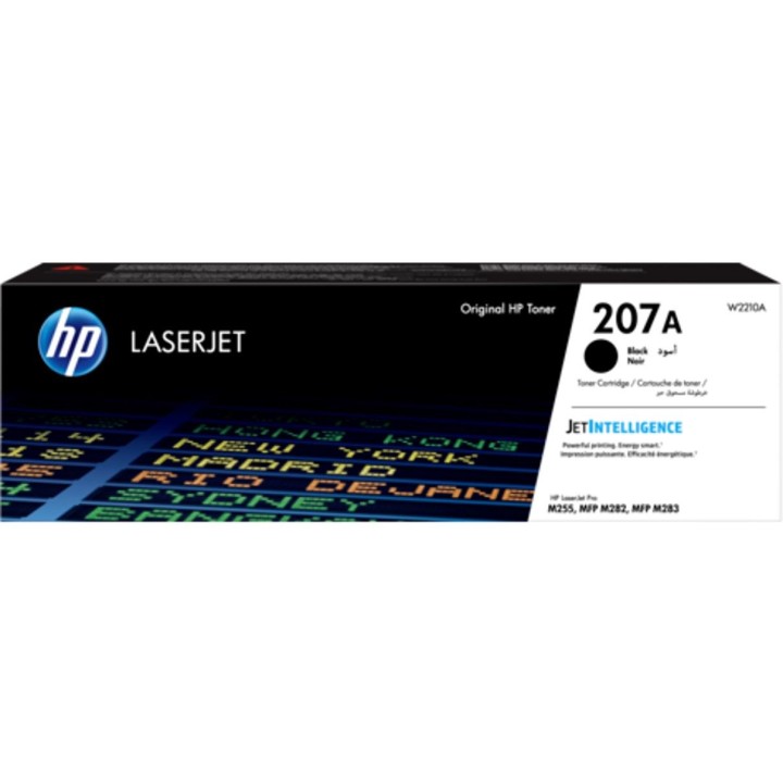 hp toner hp 207a w2210a negro 1350 paginas