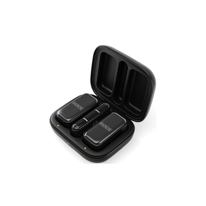 microfono wireless rode  micro l black lightning 21h battery gainassist 21dba 73db