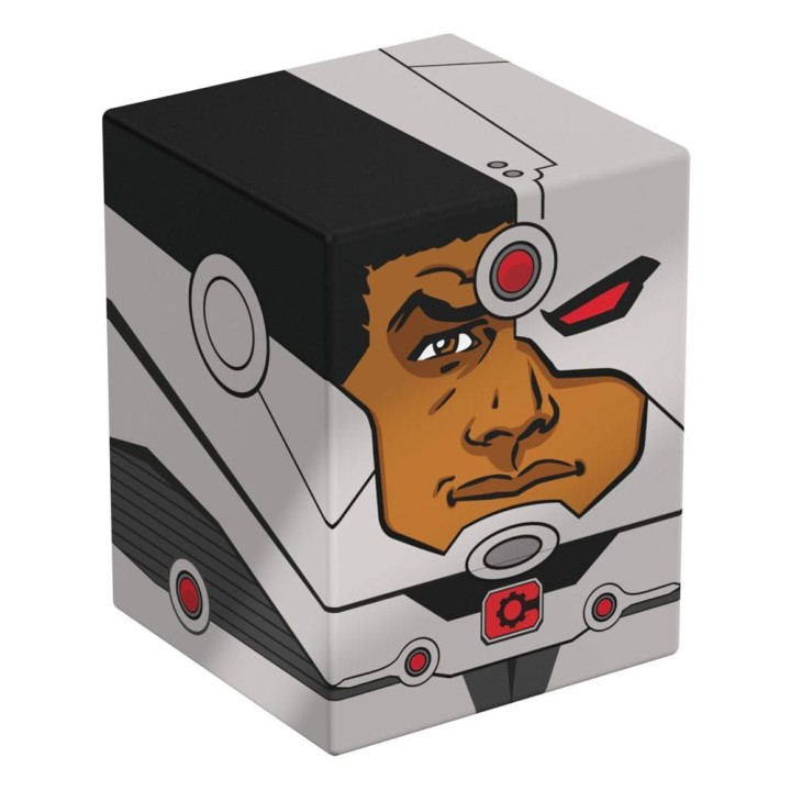 ultimate guard caja de mazo squaroes dc justice league cyborg