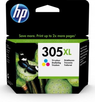 hp 305xl cartucho de tinta tricolor hp305xl