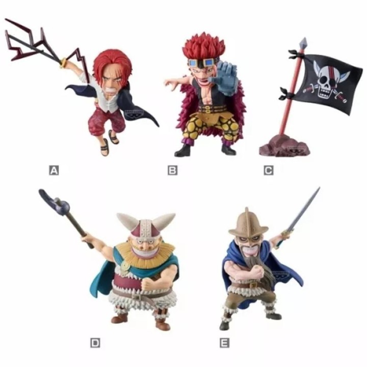 banpresto figura banpresto one piece world collectable figure red hair pirates 02