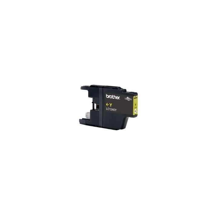brother cartucho tinta brother lc1240ybp amarillo 600 paginas mfcj6510dw -  mfcj6710dw -  mfcj6910dw