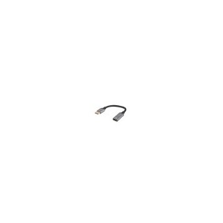 adaptador lanberg 4k displayport macho/hdmi hembra 20cm