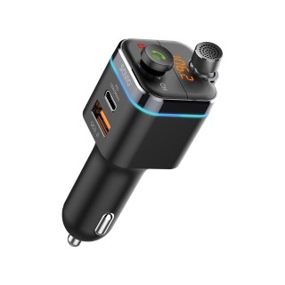 transmisor fm bluetooth coche savio tr-12 manos libres mp3 bluetooth google assistant siri