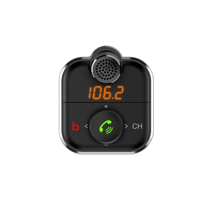 transmisor fm bluetooth coche savio tr-12 manos libres mp3 bluetooth google assistant siri