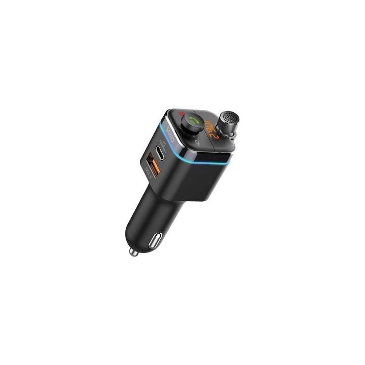 transmisor fm bluetooth coche savio tr-12 manos libres mp3 bluetooth google assistant siri
