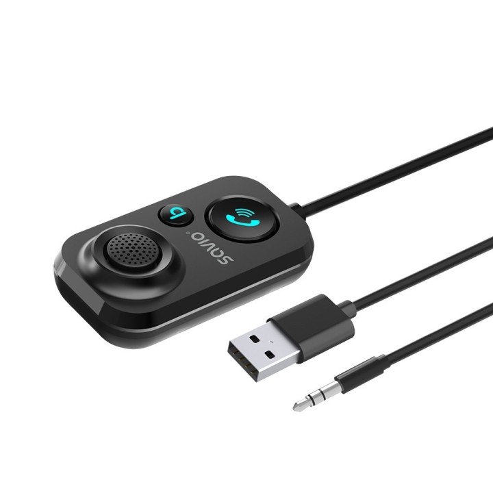 transmisor auxiliar bluetooh 5.1 coche savio tr-13 manos libres bluetooth 5.1 google assistant siri