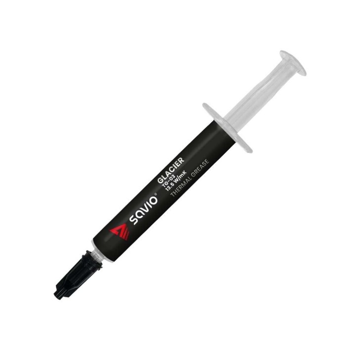 pasta termica 13.5w m-k 4g savio glacier tg-03 jeringa 4g 13.5w-mk