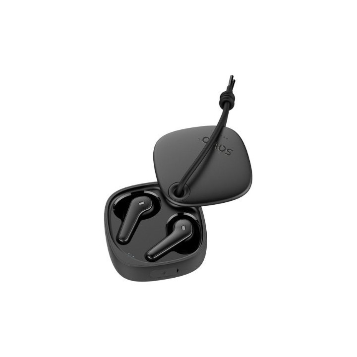 auriculares inalabricos bluetooth 5.3 savio tws-11 negro autonomia 8h funcion carga rapida