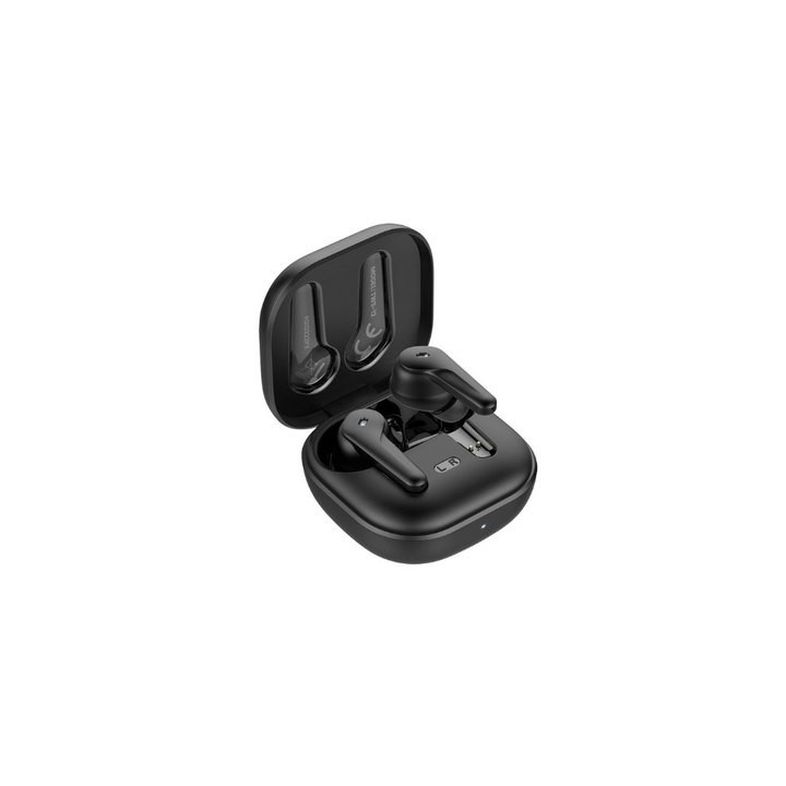 auriculares inalabricos bluetooth 5.3 savio tws-12 negro autonomia 10h funcion carga rapida