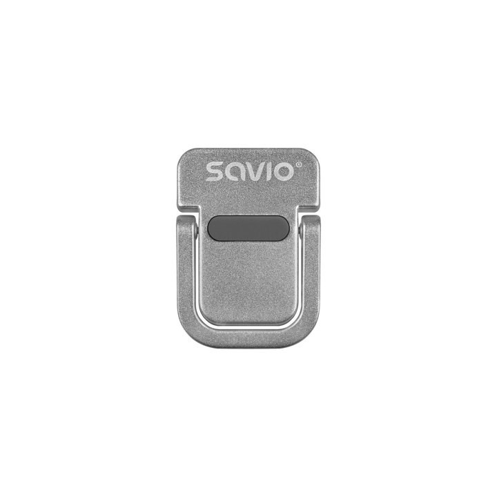 soporte patas 2 piezas para portatil savio pb-03 plateado goma antideslizante