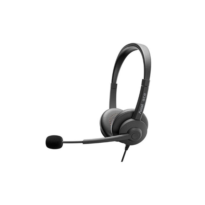 auriculares axtel ace uc stereo usbc-a plug