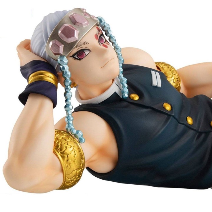 bandai figura megahouse kimetsu no yaiba demon slayer tama?o palma palm size uzui