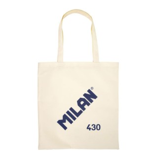 milan bolsa tote bag serie 1918 beige 12,6l.