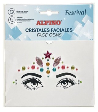 alpino alpino gemas faciales adhesivas festival alpino dl000631