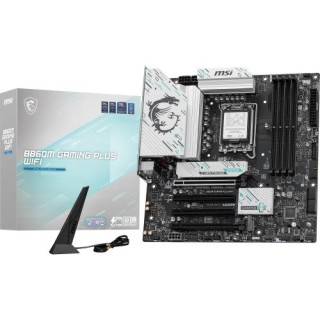 msi placa msi b860m gaming plus wifi,intel,1851,b860,4ddr5,usb 10gbps,wifi,matx