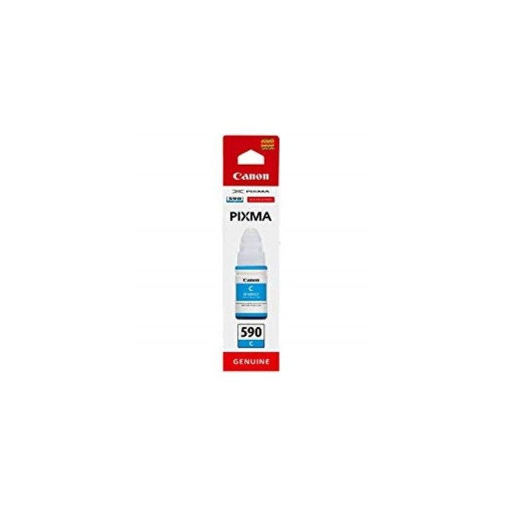 canon botella tinta canon gi - 590c cian 70ml 7000 paginas