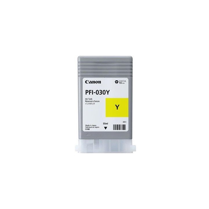 canon cartucho canon pfi - 030 amarillo ta - 20ta - 20 mfp l24eita - 30ta - 30 mfp l36ei