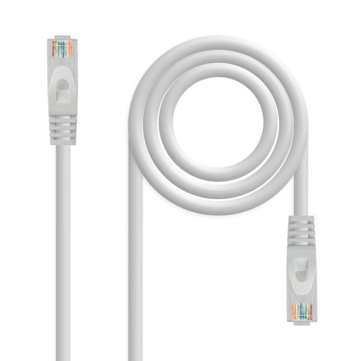 nanocable latiguillo cat. 6a lszh/utp 1,5 m gris