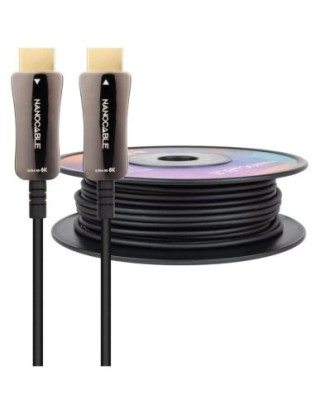 nanocable nanocable cable hdmi v2.1 aoc 8k@60hz 4k@120hz 48gbps 60 m