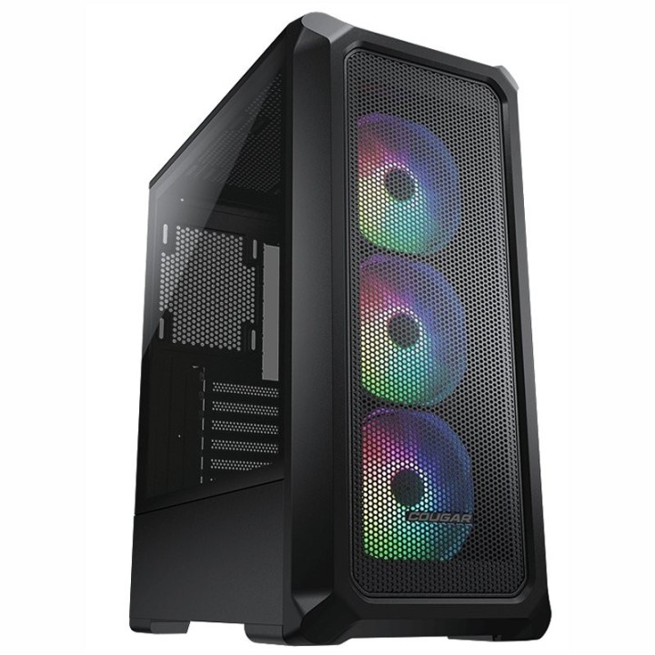 cougar caja semitorre archon 2 mesh rgb negro