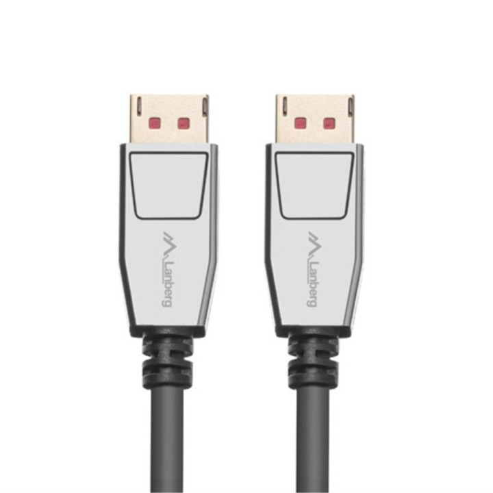 lanberg cable displayport lanberg 1m - macho -  macho - negro