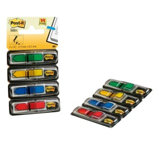 dispens post-it index flecha 1/2 4 colores