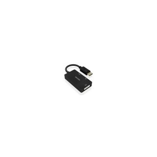 cable conversor aisens displayport v1.2 a vga/dvi/hdmi 4k negro 15cm