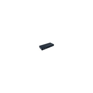 conmutador kvm aisens hdmi 4k60hz usb 1u-2pc con alimentacion negro