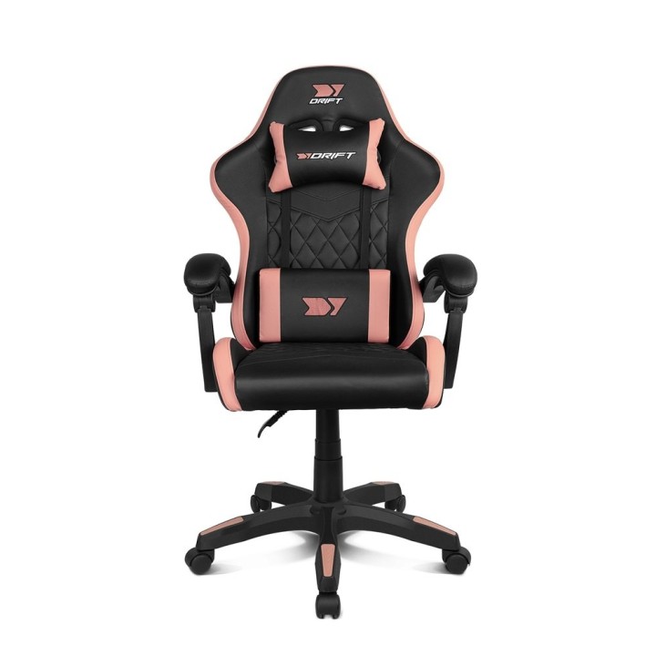 silla gaming drift dr35 black-fucsia peso soportado 100kg reposabrazos acolchado